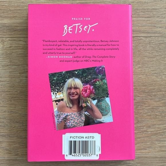 Betsy Johnson Hardcover Book - Picture 2 of 4